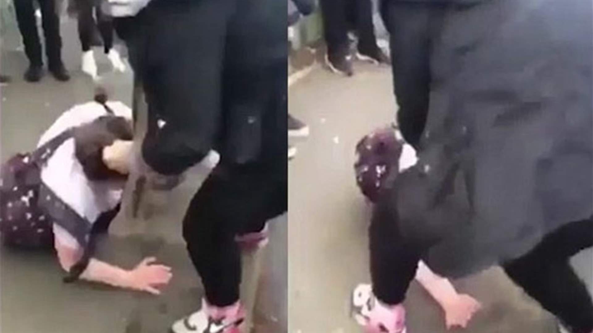 بالفيديو: مراهقة تعنّف زميلتها في المدرسة من دون رحمة