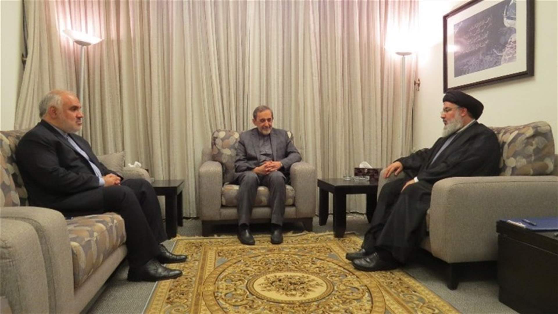 Sayyed Nasrallah meets with Iran’s Velayati 