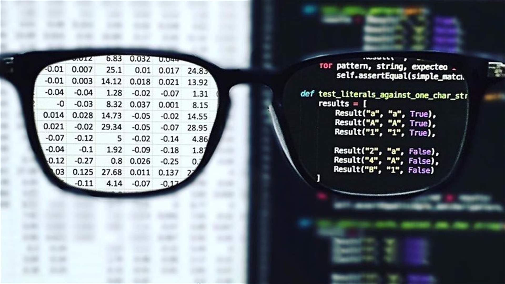 نظّارات صحيّة لحماية العين من شاشات الكمبيوتر