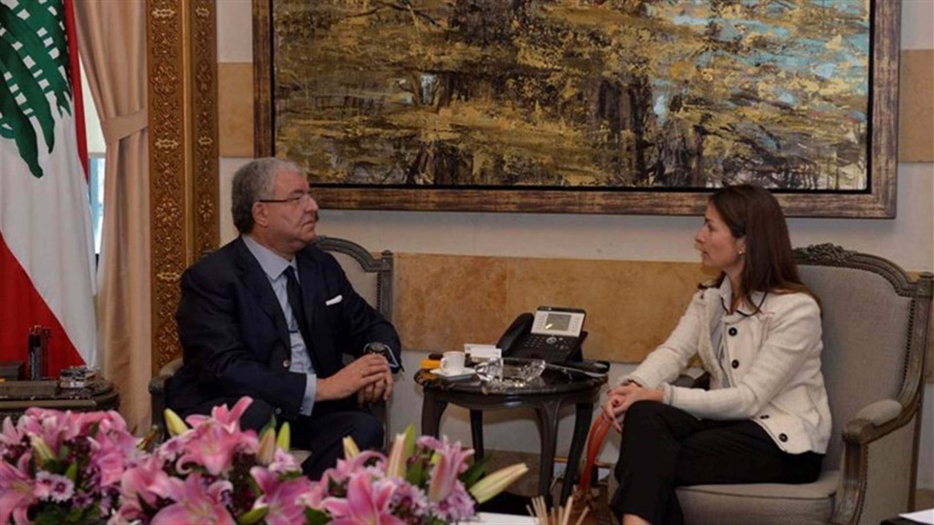 EU’s Lassen meets with Machnouk 