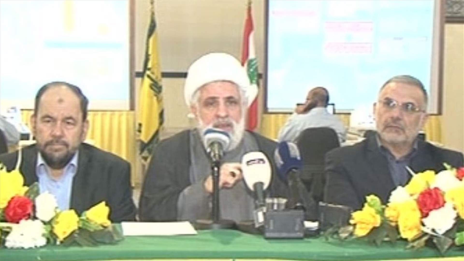 Sheikh Qassem declares support for candidates from all three lists 