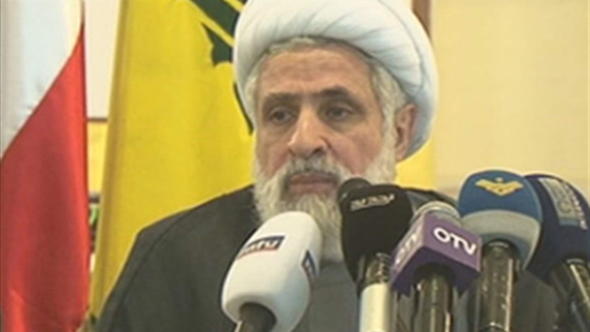 Hezbollah deputy chief announces victory of party in Baalbek, Brital