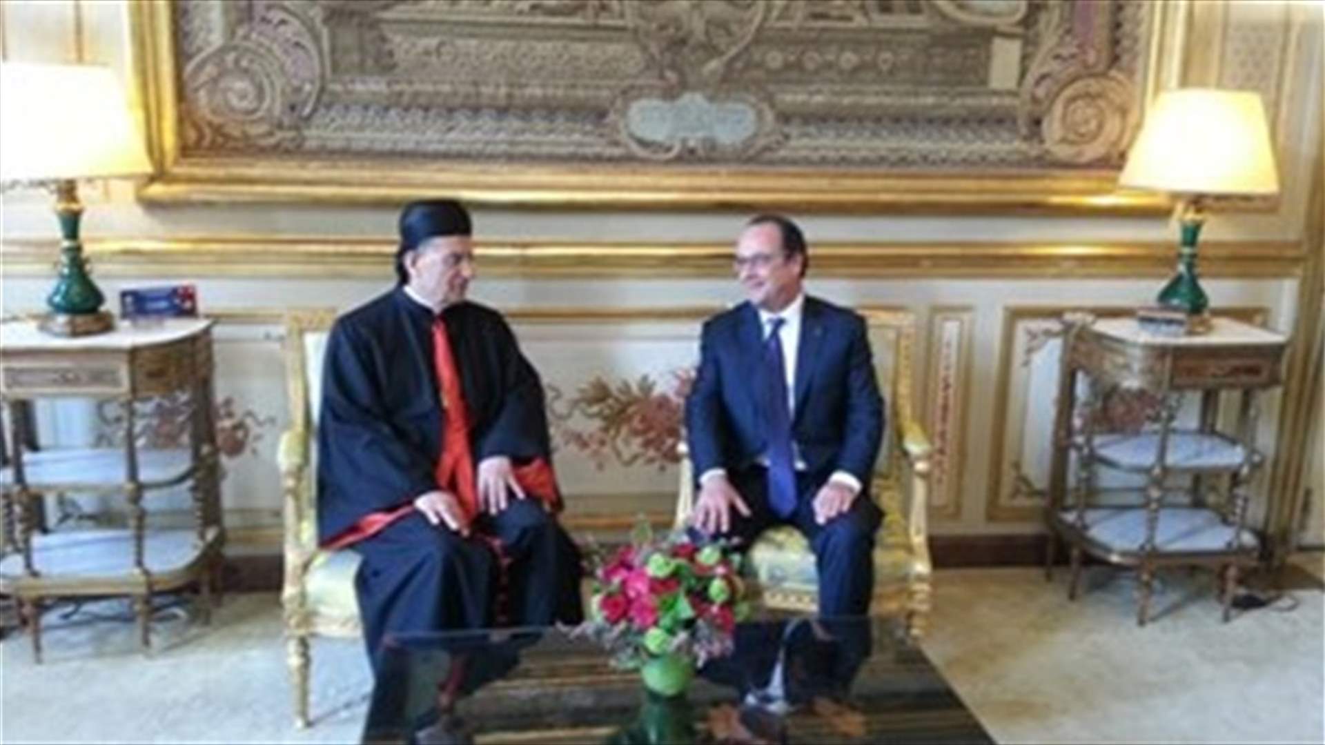Rai meets Hollande in Paris 