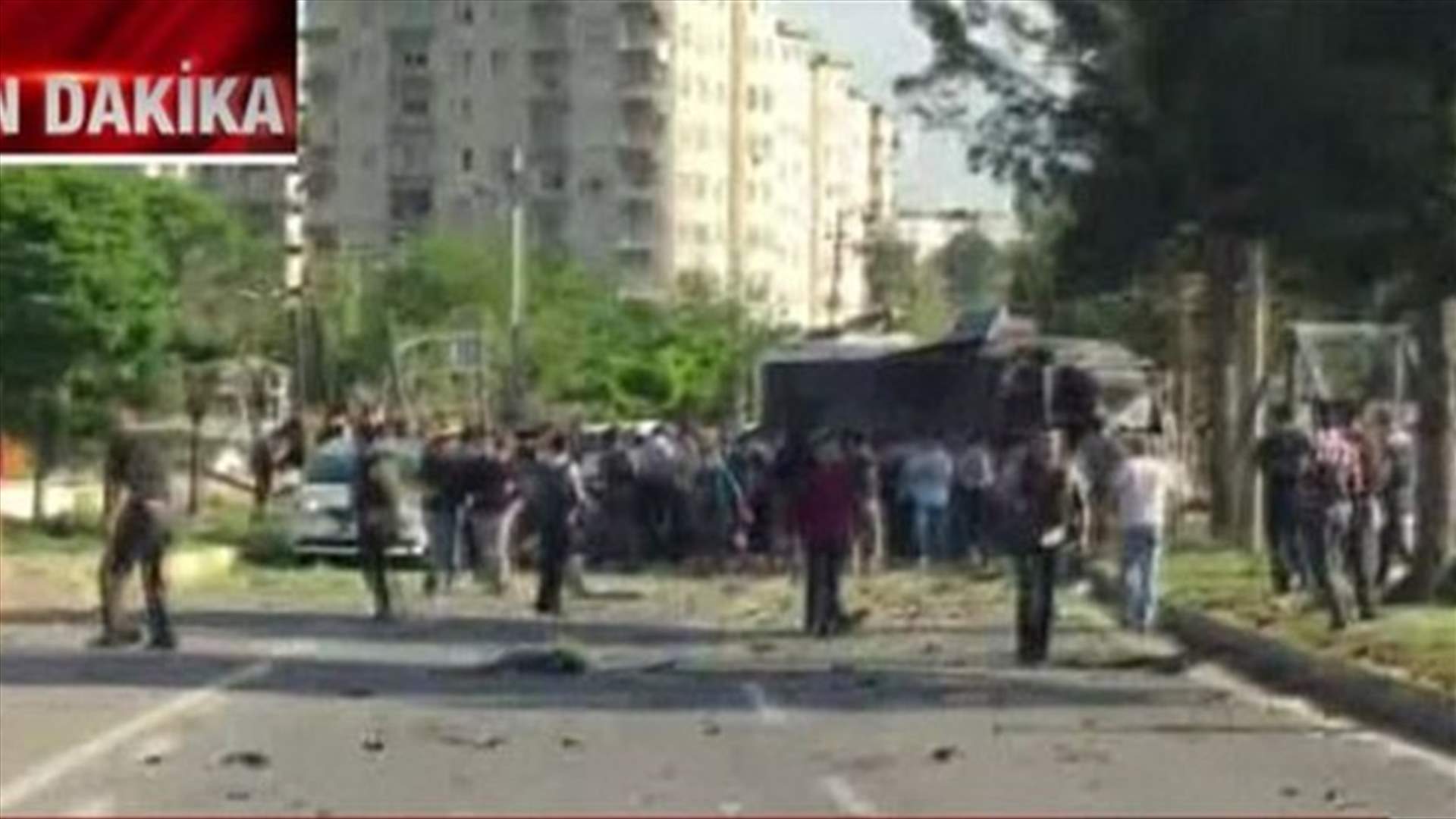 قتلى وجرحى بتفجير استهدف الشرطة في وسط دياربكر بتركيا