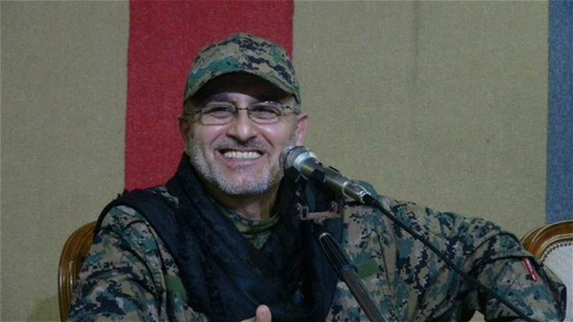 Hezbollah says "takfiri groups" behind commander's death in Syria