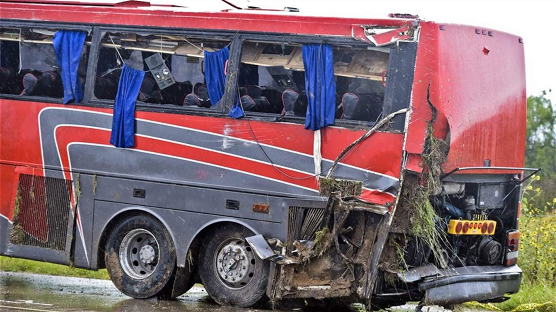 ثمانية قتلى و44 جريحا بانقلاب حافلة في تكساس