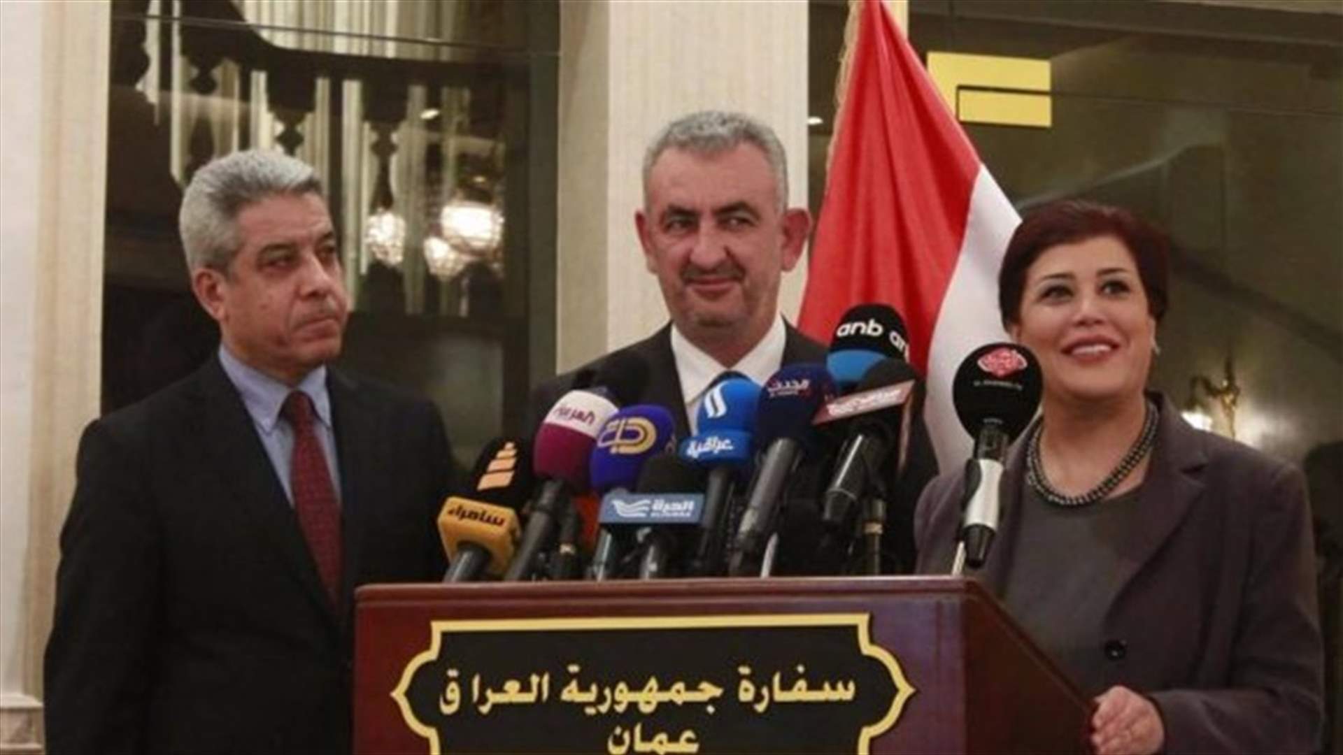 سفيرة العراق في الاردن: الاستعدادات مستمرة لاعادة فتح معبر طريبيل 