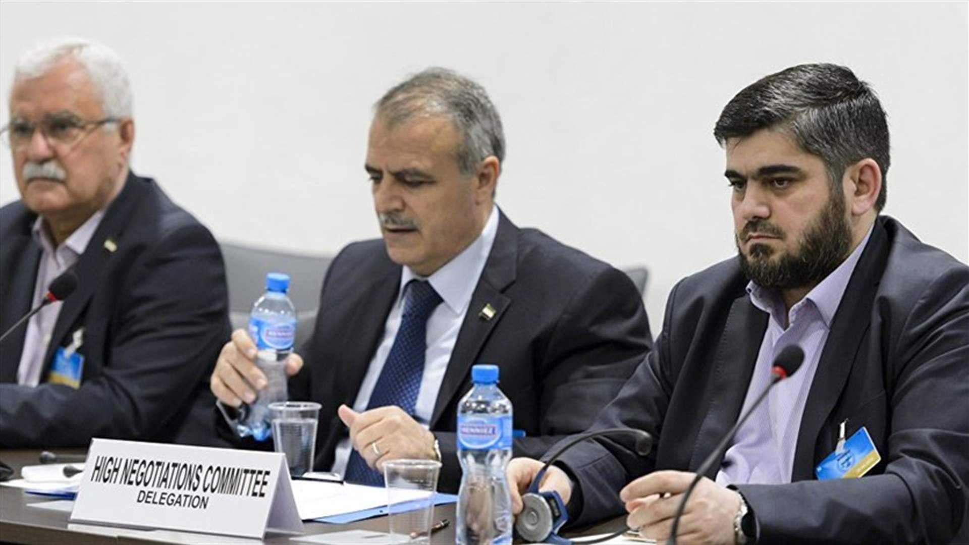 Syrian opposition to decide new negotiating team next week after resignation