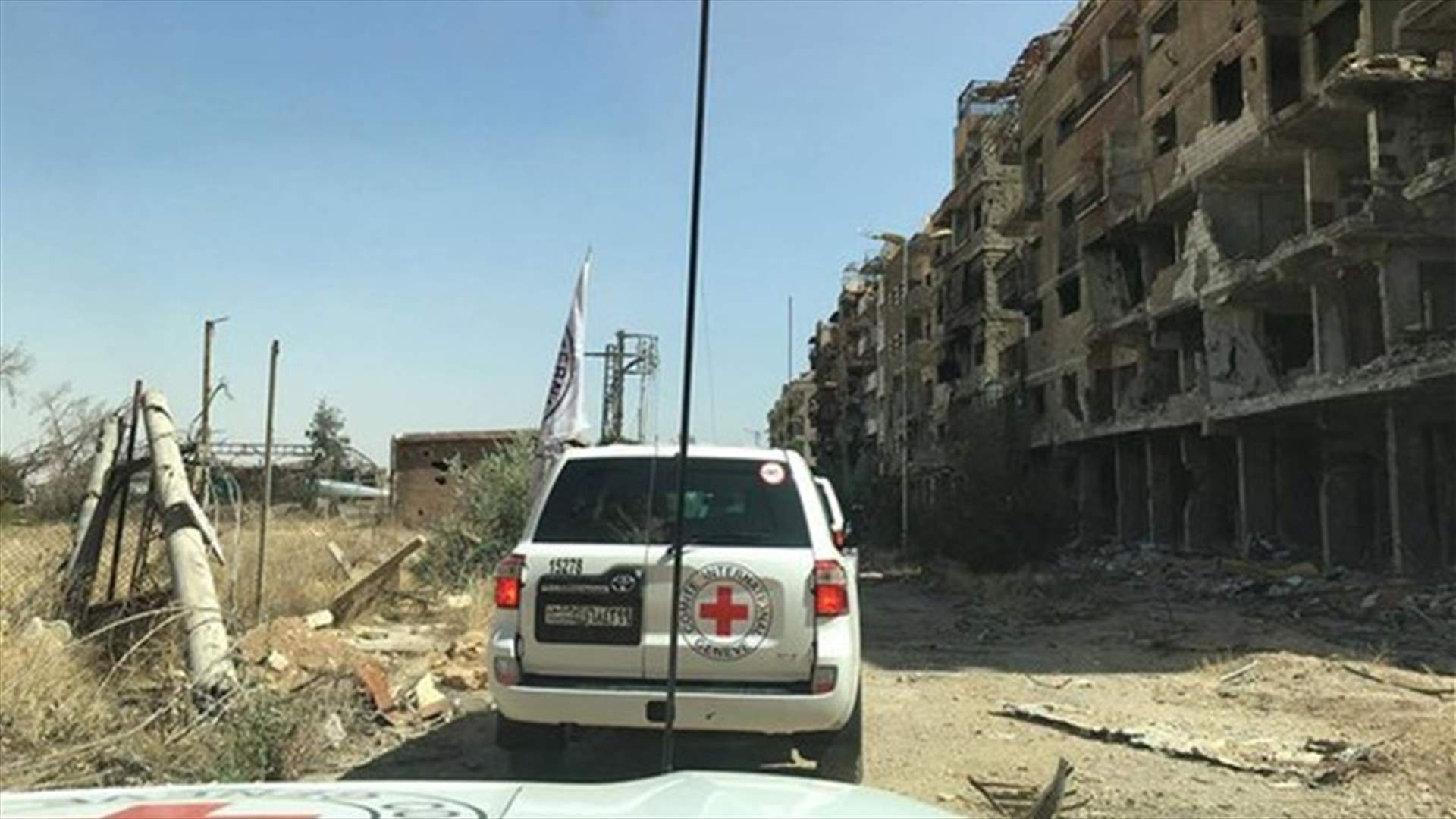 Aid convoys reach Syria&#39;s besieged Daraya and Moadamiyah - UN