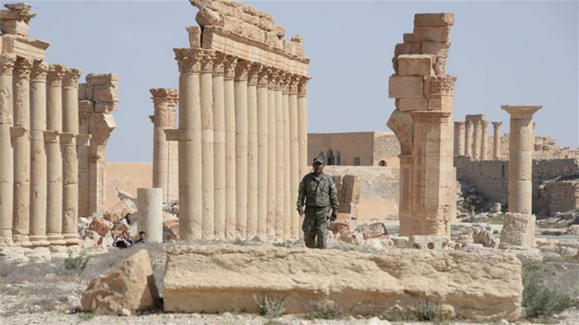 خبير الماني يؤكد مشاركة جنود سوريين بنهب آثار تدمر