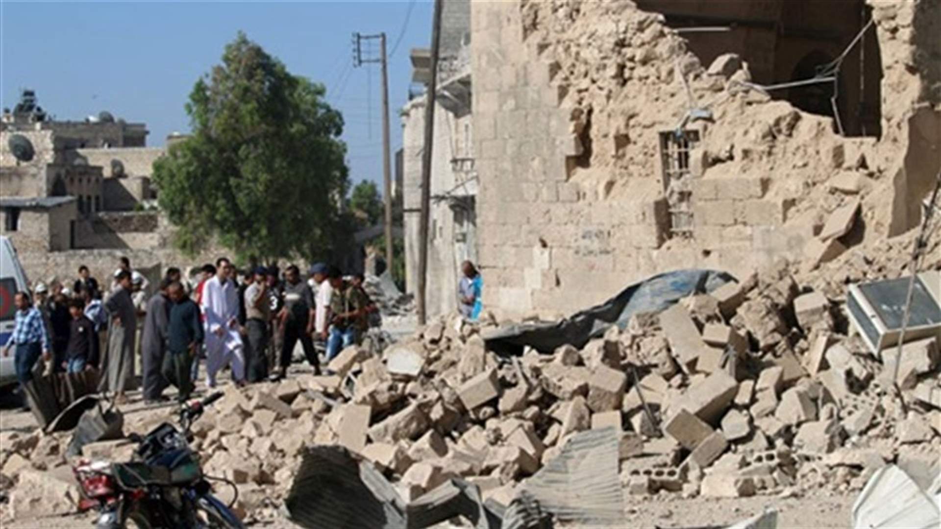 مقتل 31 مدنيا في قصف لقوات النظام على مدينة حلب 