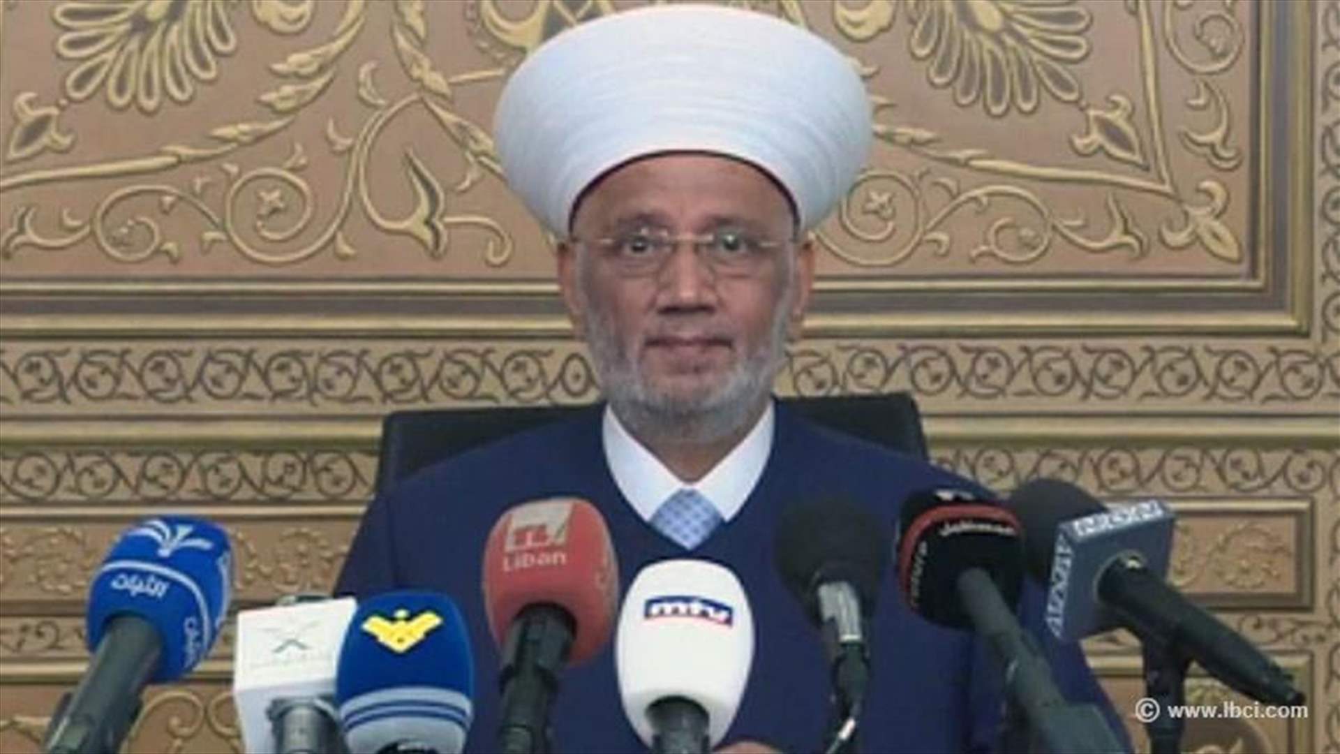 دريان بمناسبة حلول شهر رمضان: الأولوية هي لإنتخاب رئيس للجمهورية