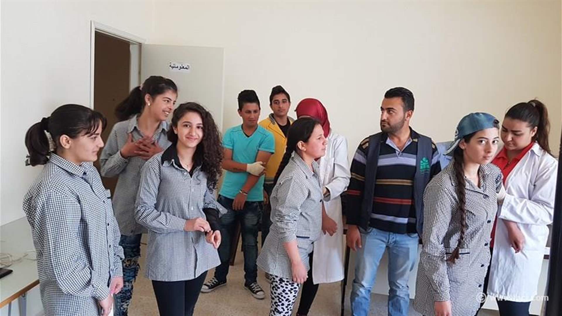 الصحة أنجزت حملات تلقيح طلاب مدارس 