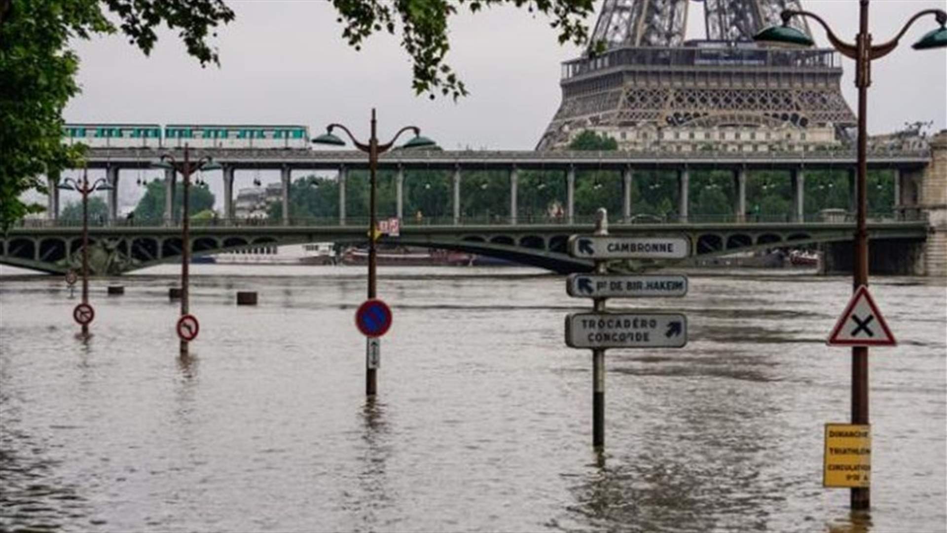 France promises aid for flood victims as waters recede