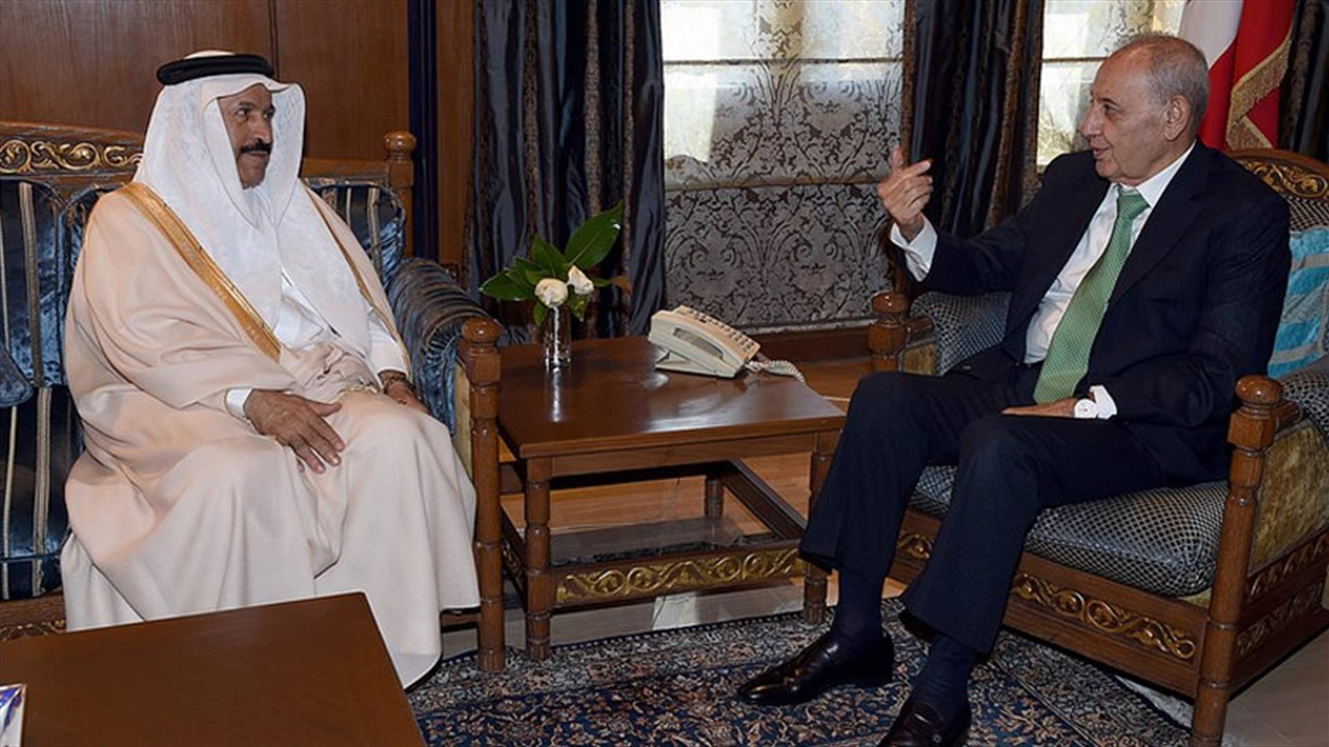 بري يلتقي عسيري 