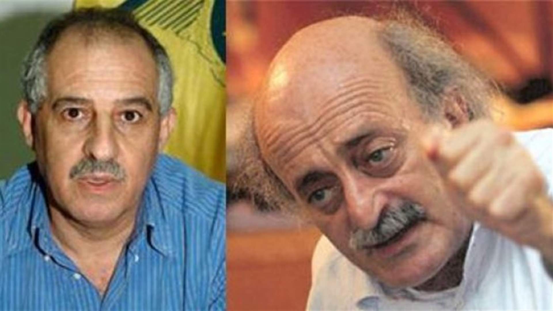 جنبلاط : جميع الدعاوى ضد بهيج أبو حمزة إعترف هو بها