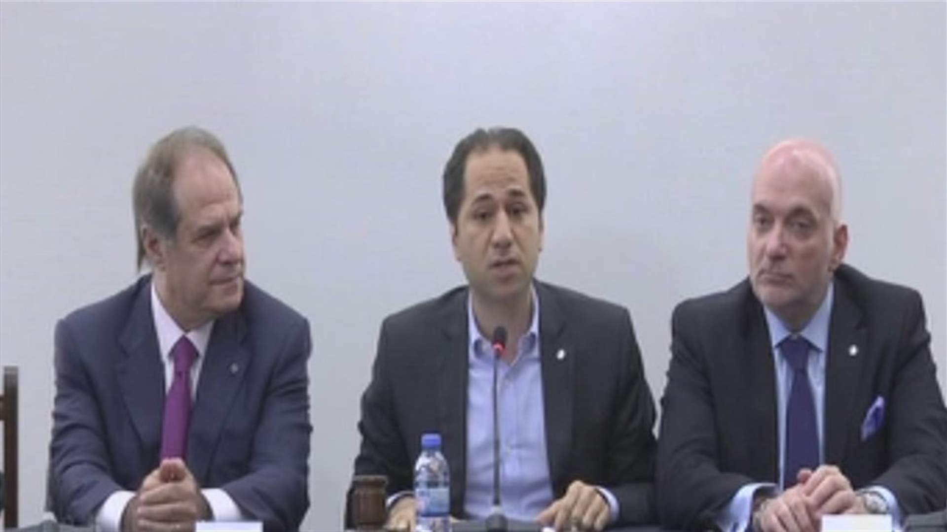 Gemayel announces resignation of two Kataeb Party minsters 