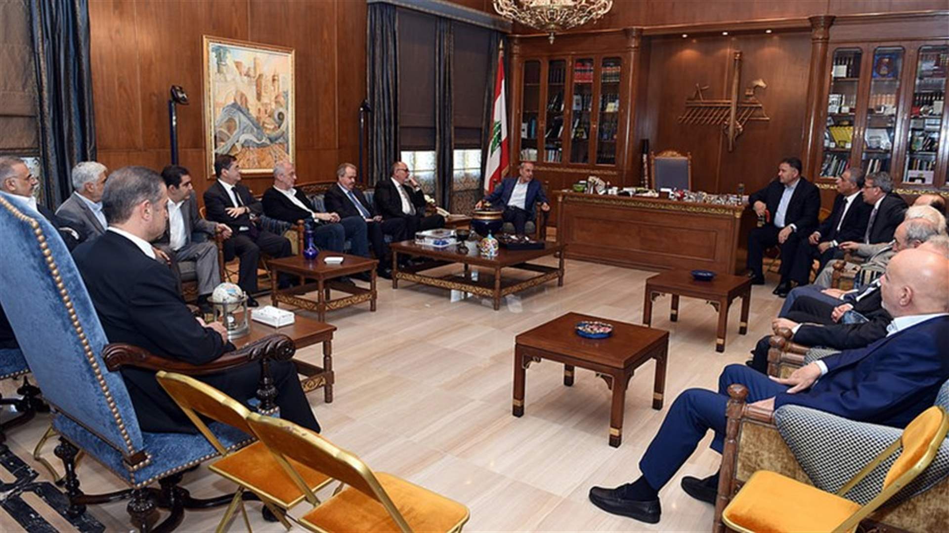 بري: اذا استمر وزيرا الكتائب بتصريف الاعمال فالاستقالة أشبه بقنبلة صوتية