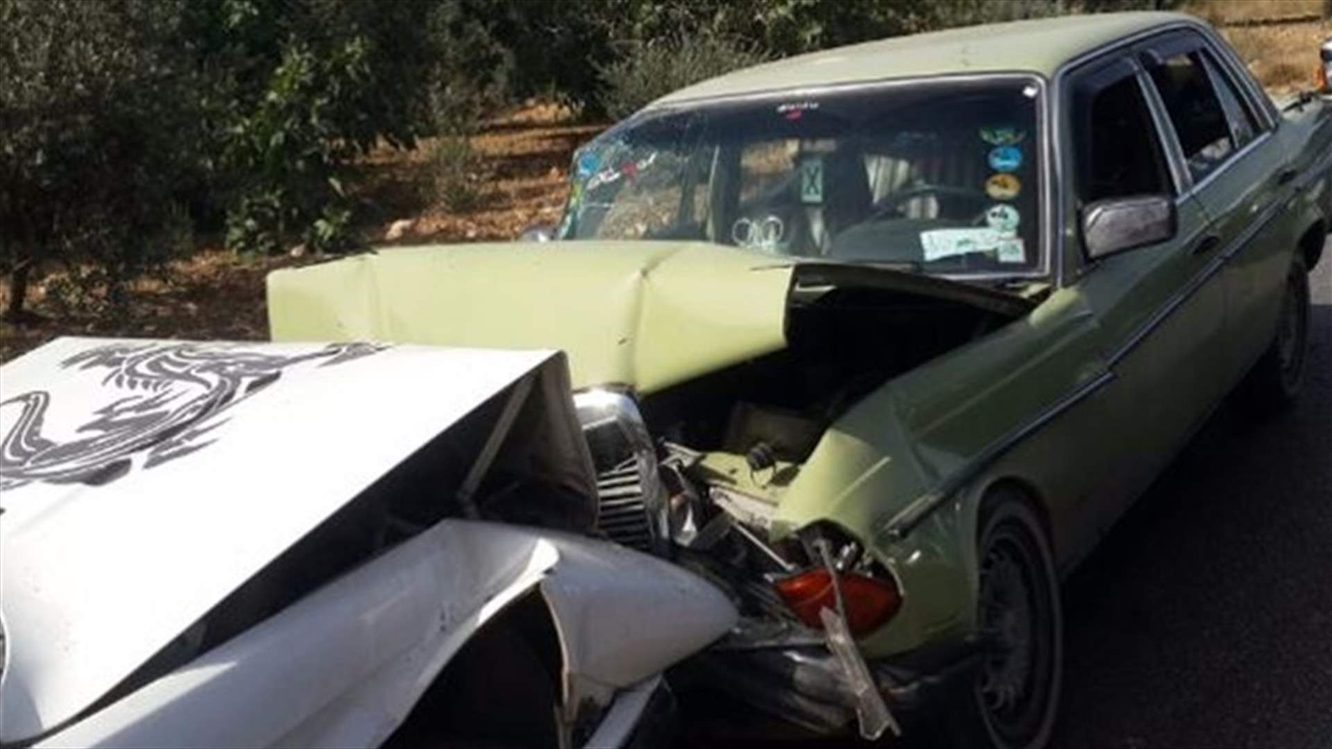 أربعة جرحى في حادث سير على طريق الضنية طرابلس