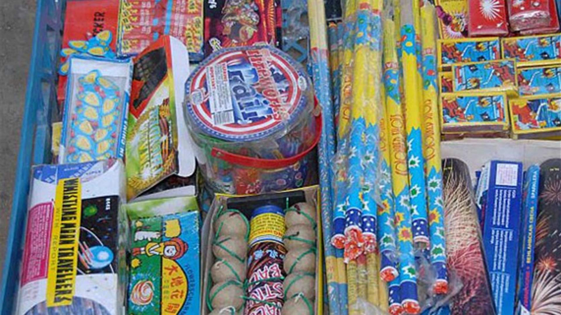مصادرة كميات كبيرة من المفرقعات في عدد أحياء طرابلس