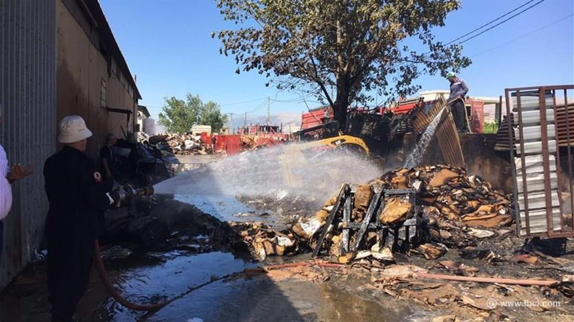 Fire at cardboard warehouse in Forzol extinguished