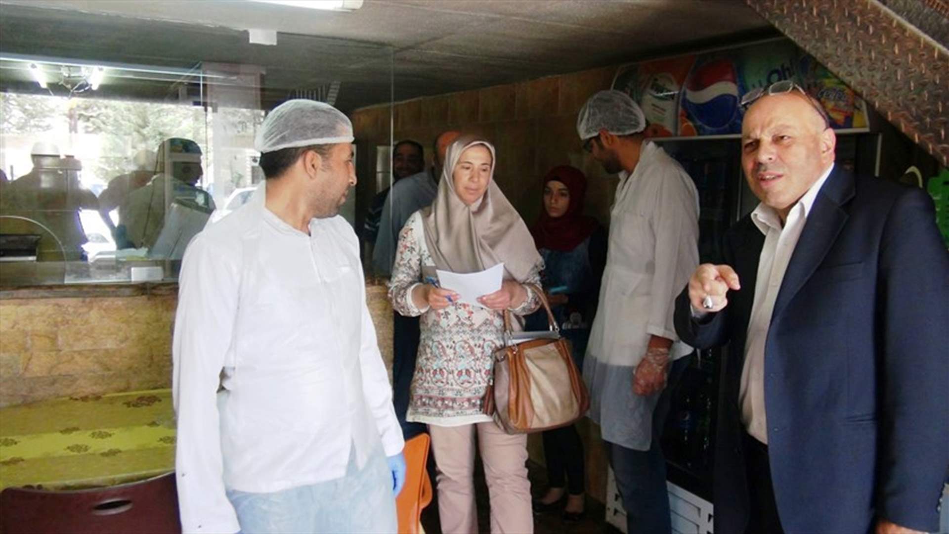 حملة تفتيش على الاغذية في بريتال