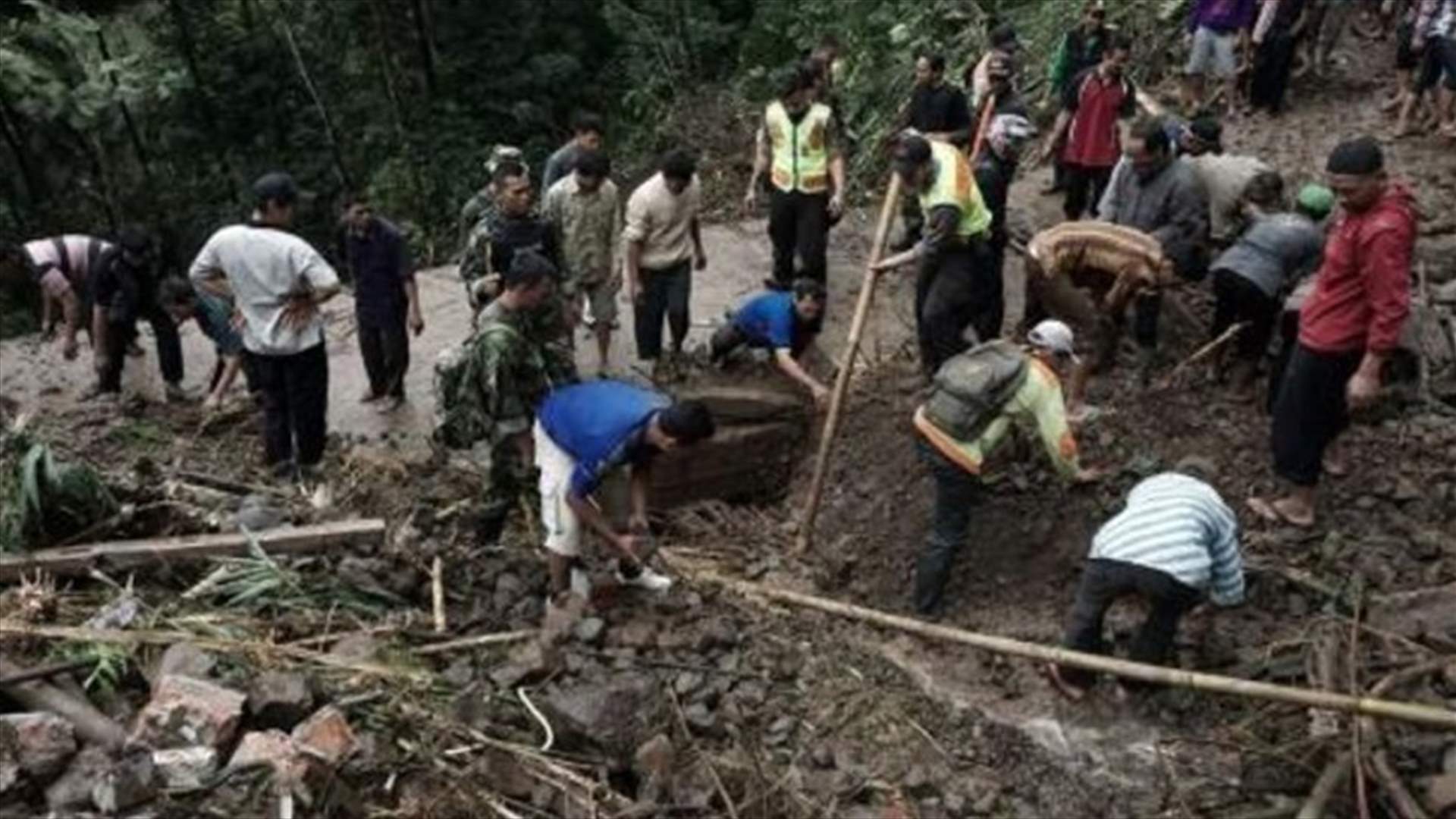 Floods, landslides kill 24 people in Indonesia