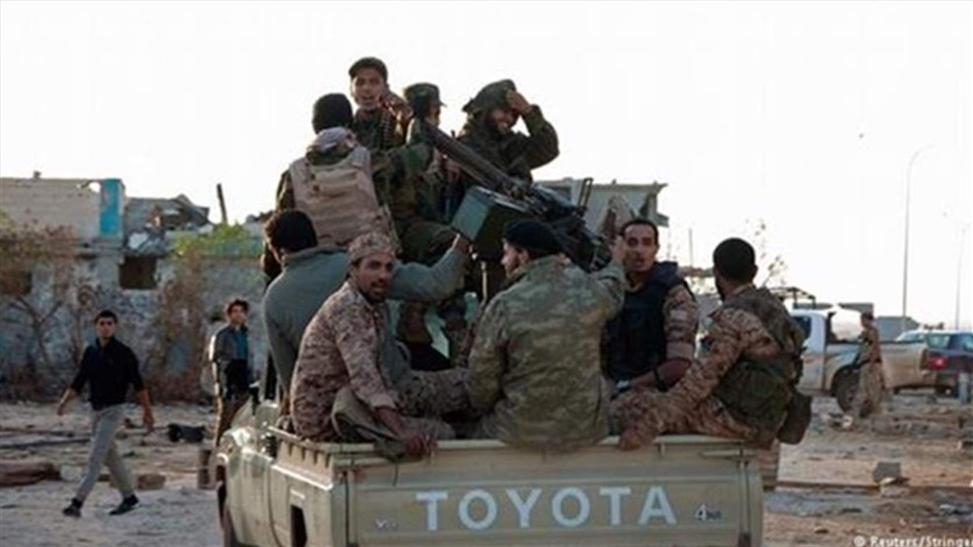 خمسة قتلى من قوات الحكومة الليبية في معارك مع داعش في سرت