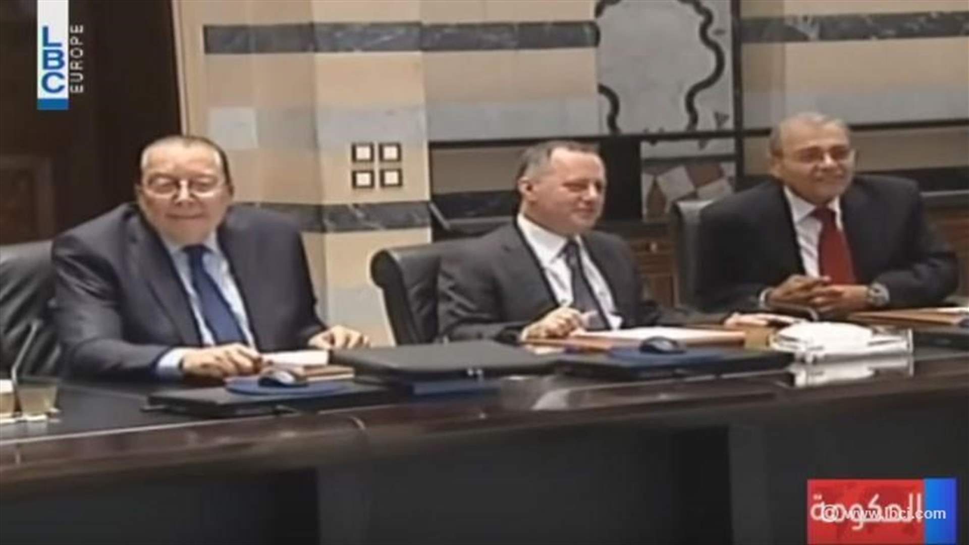 REPORT: Cabinet session held at Grand Serail