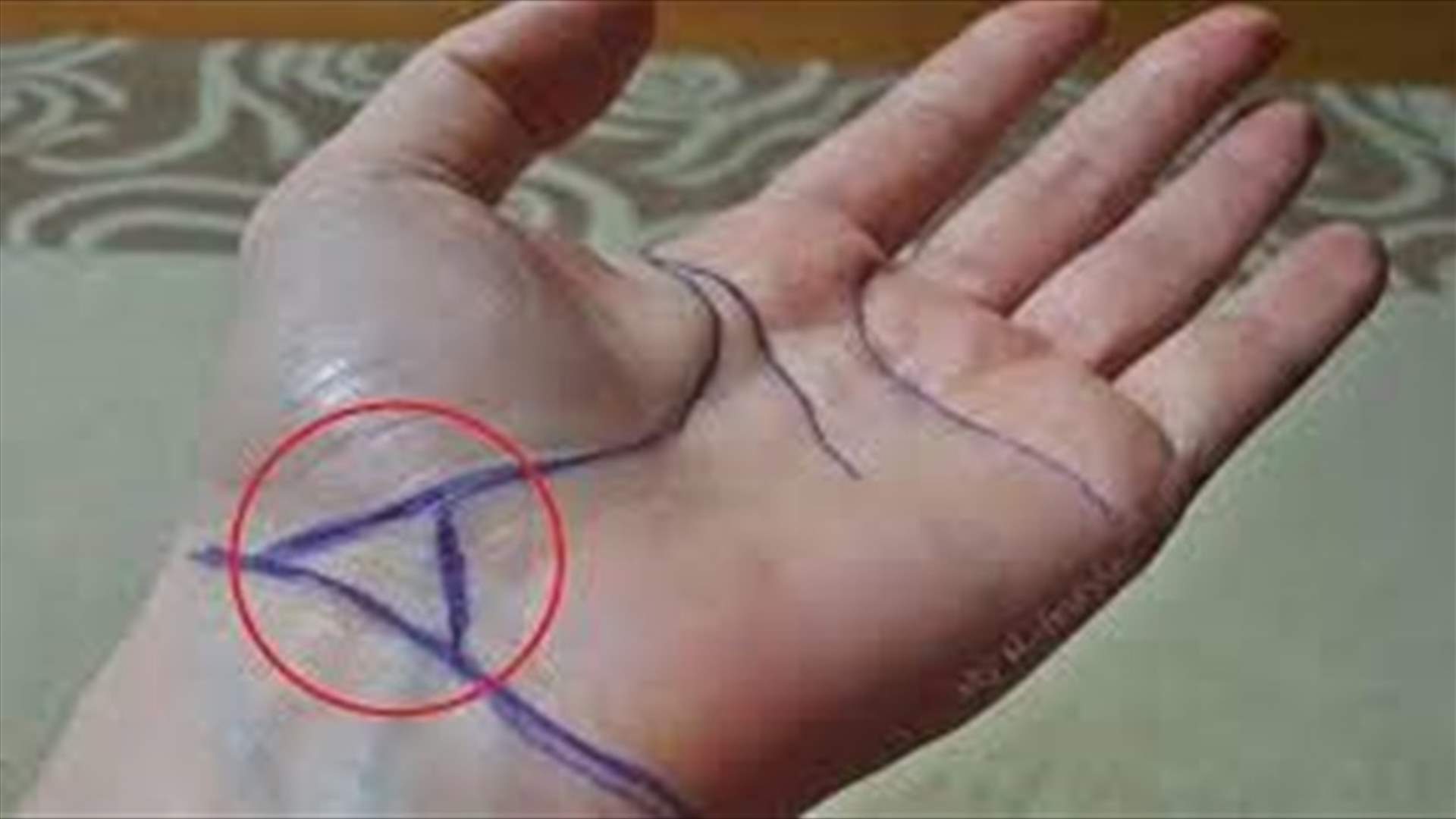 المثلث حول المعصم علامة مهمّة... إلى ماذا يرمز؟