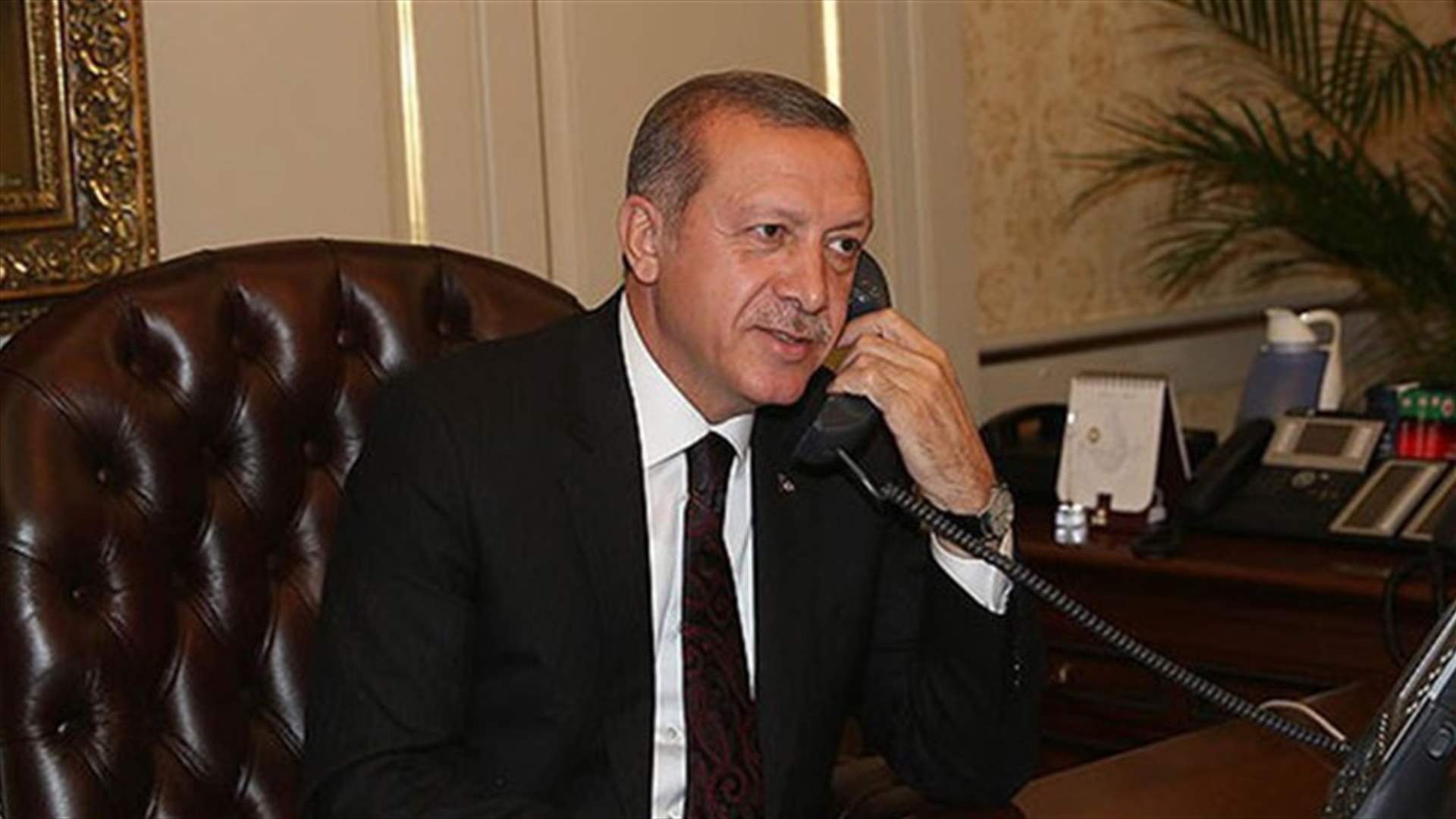اتصال هاتفي بين إردوغان وعباس