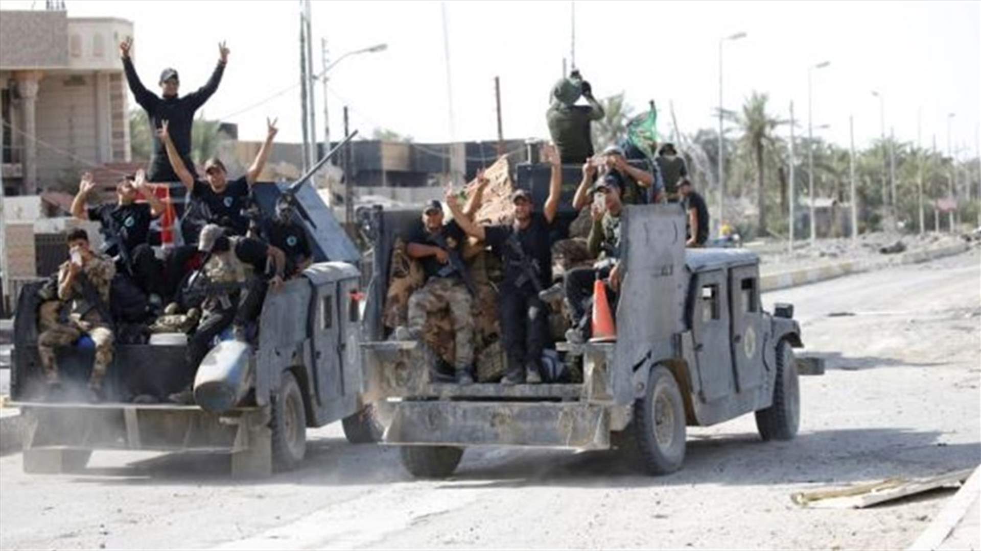 Iraqi army closes in on Islamic State militants holed up west of Falluja
