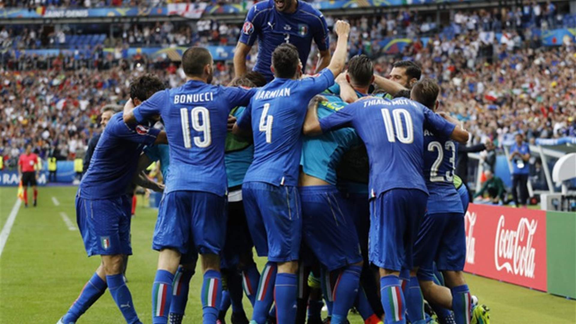 ايطاليا تقصي اسبانيا وتضرب موعداً نارياً مع المانيا في ربع النهائي 