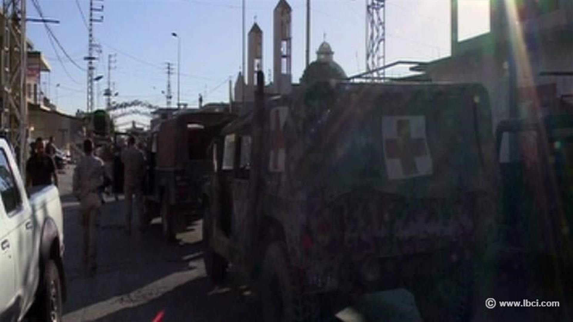 Tight security measures after al-Qaa suicide bombings    