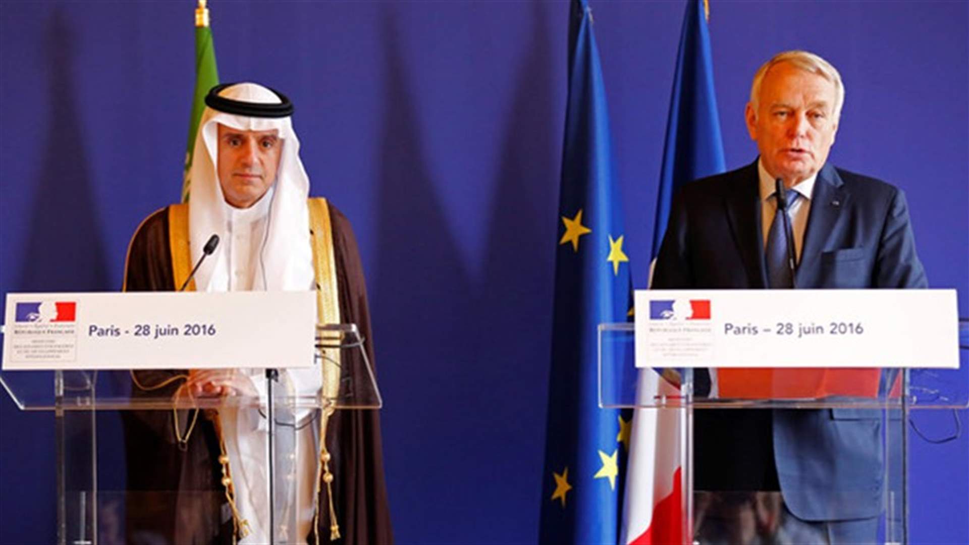 الجبير: حزب الله يعطل أي جهد لحل مشكلة الفراغ الرئاسي في لبنان