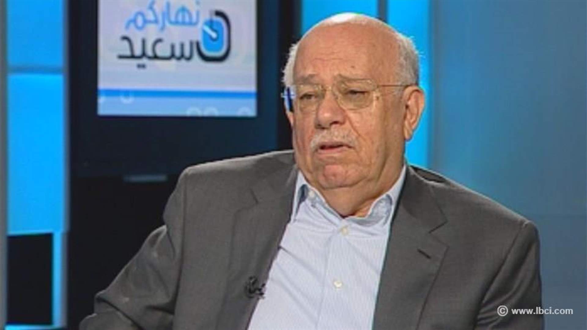 درباس للـLBCI: لدينا أمن جيد وسياسة "متهتكة"
