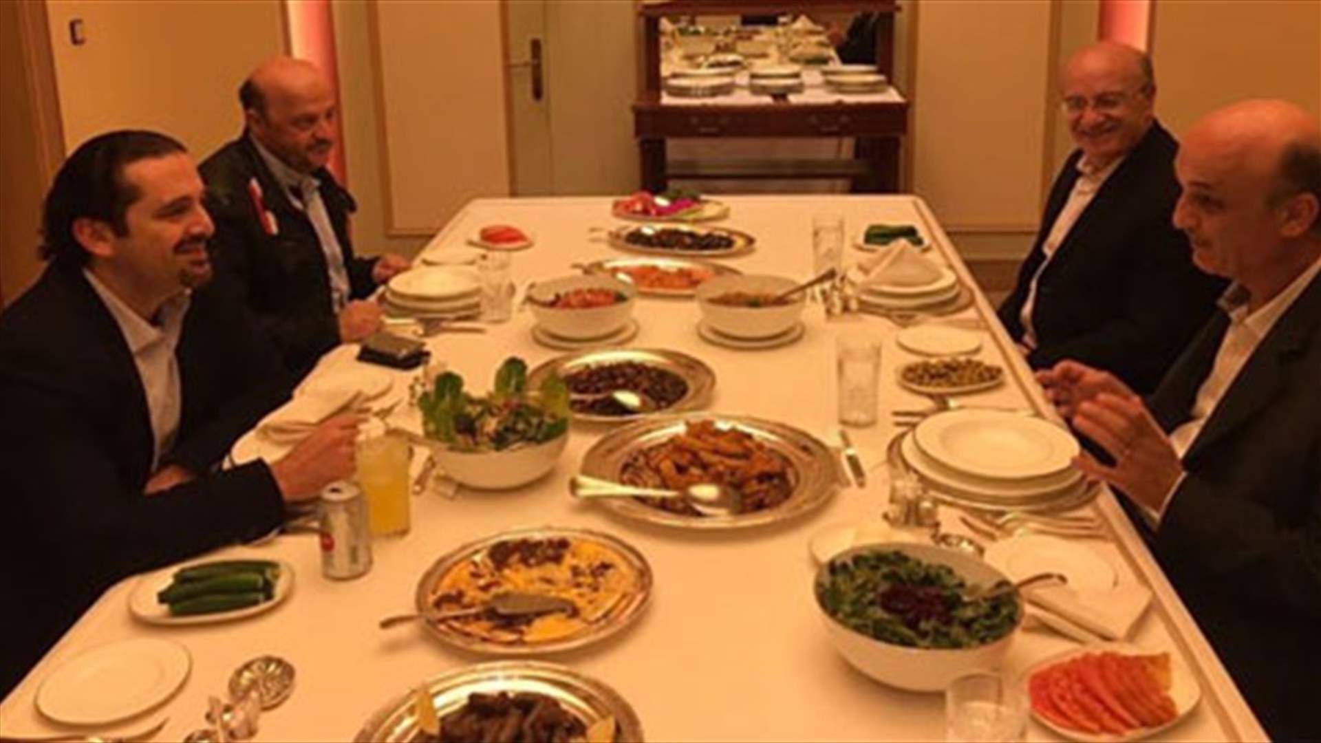 REPORT: Hariri receives Geagea over Souhour at Bayt al-Wasat 