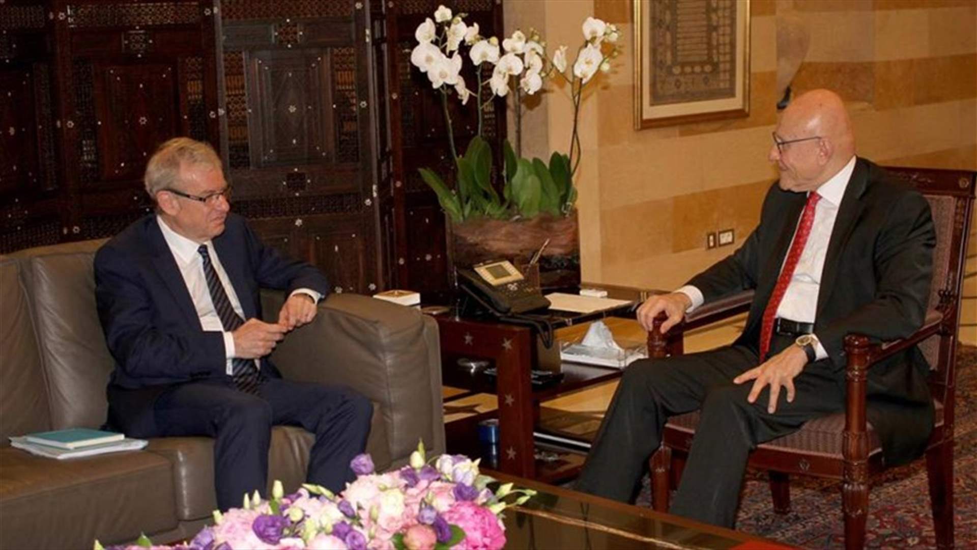 باولي في لبنان... والنازحون محور الزيارة