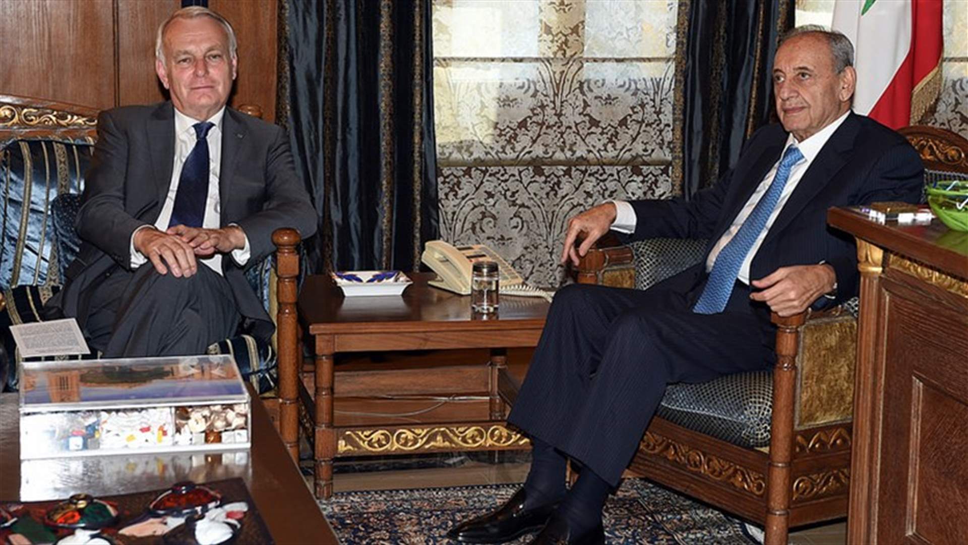 ايرولت من عين التينة: بري يعمل على حل أزمات بلده