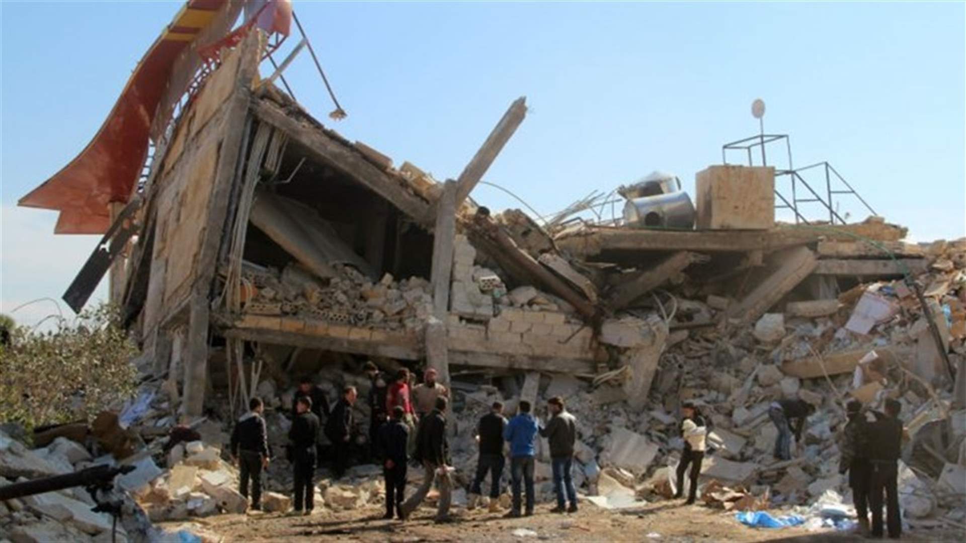 Air strikes kill 24 in rebel-held Syrian towns - monitoring group