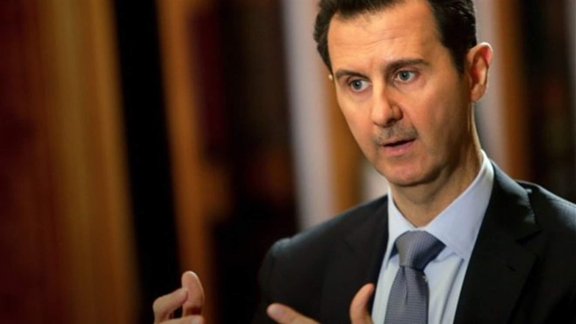 Syria&#39;s Assad says Putin has not talked about political transition