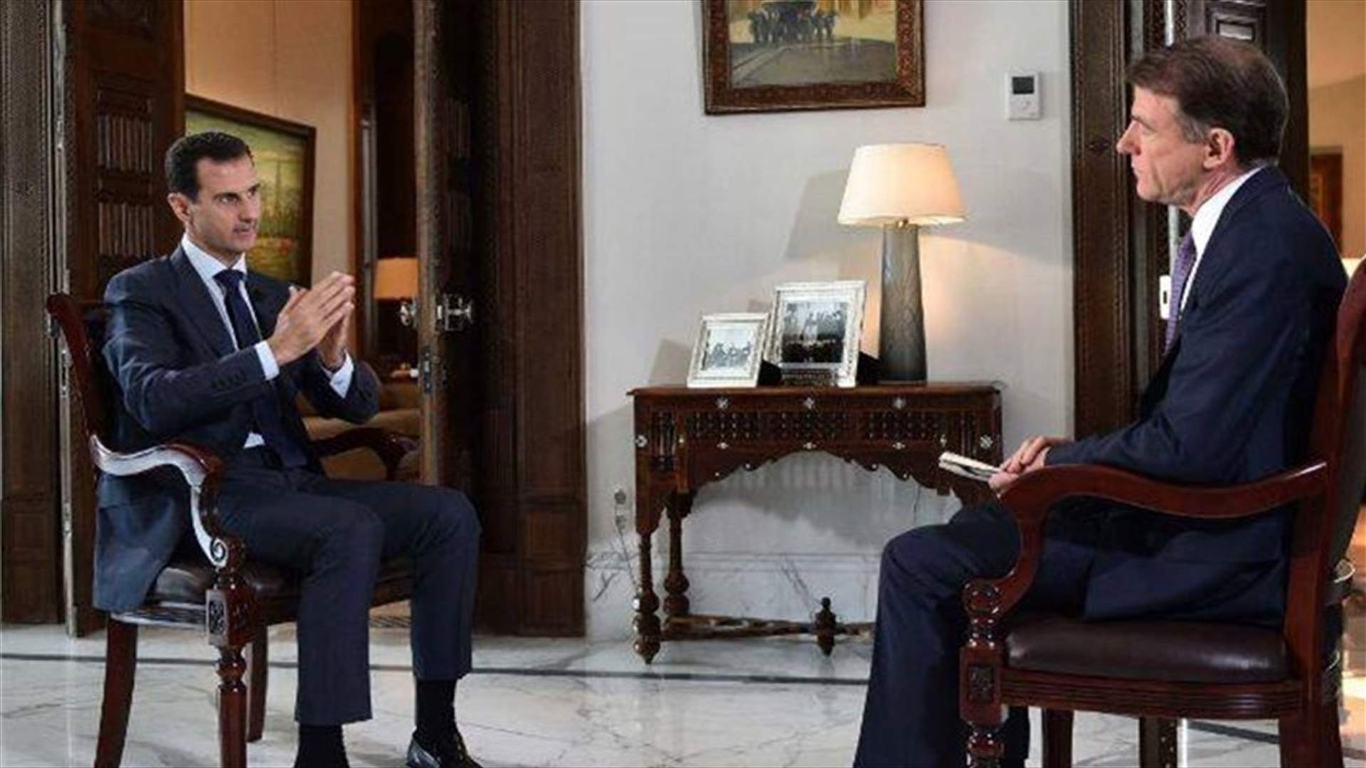 الأسد : بوتين لم يتحدث عن انتقال سياسي في سوريا