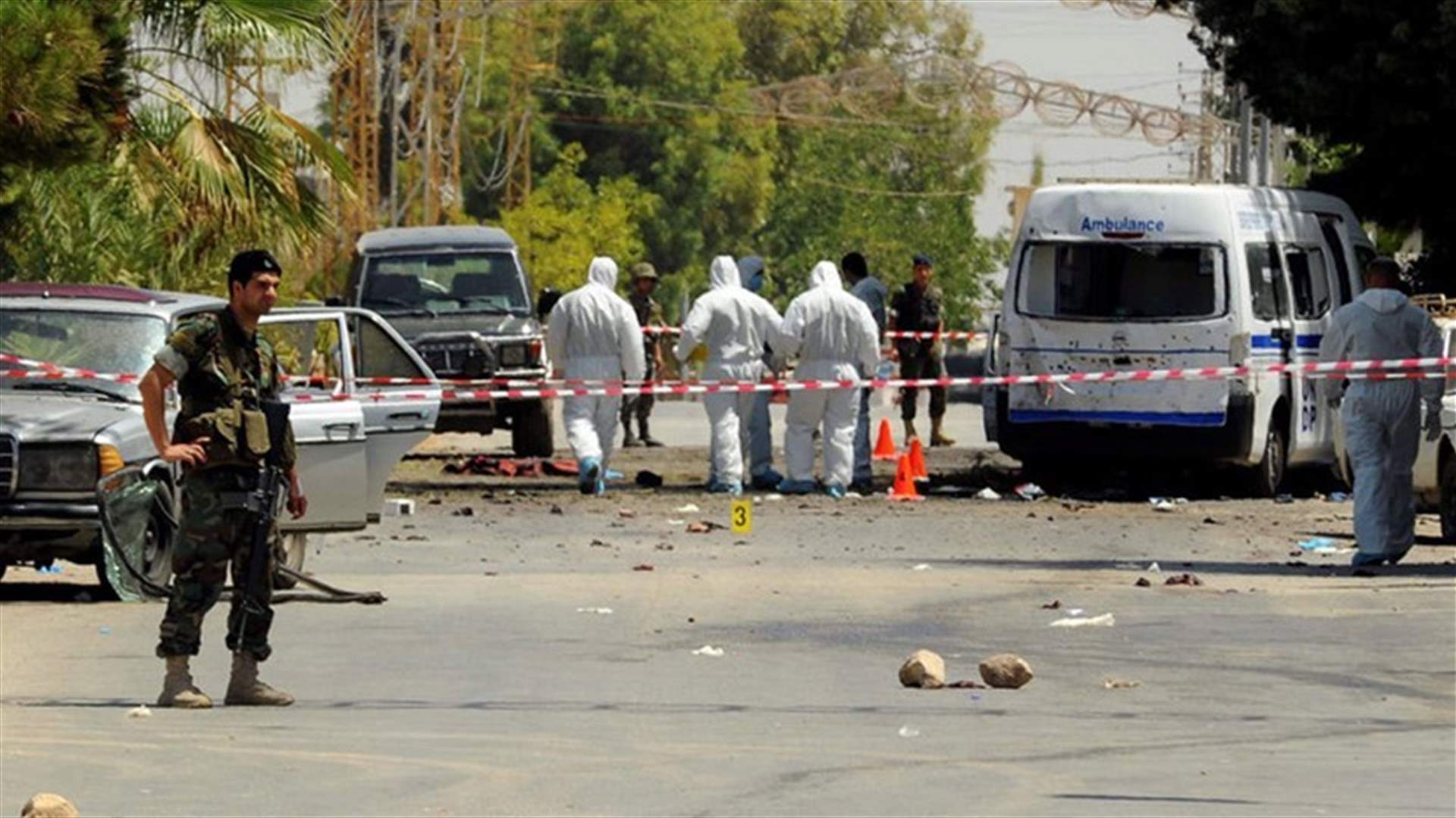 Lebanon judge charges three people with terrorism offences