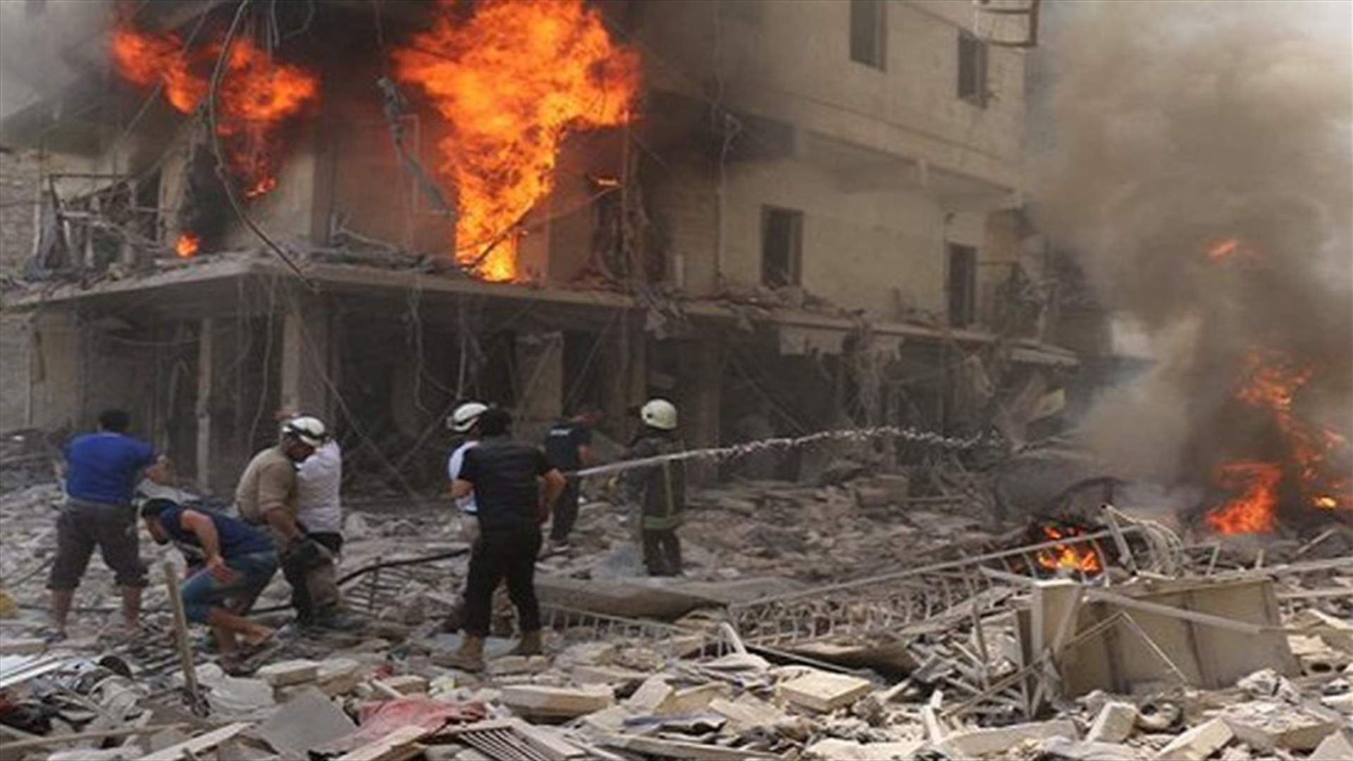 داعش يسقط طائرة سورية في دير الزور... ومقتل 12 مدنيا في غارات على مدينة حلب
