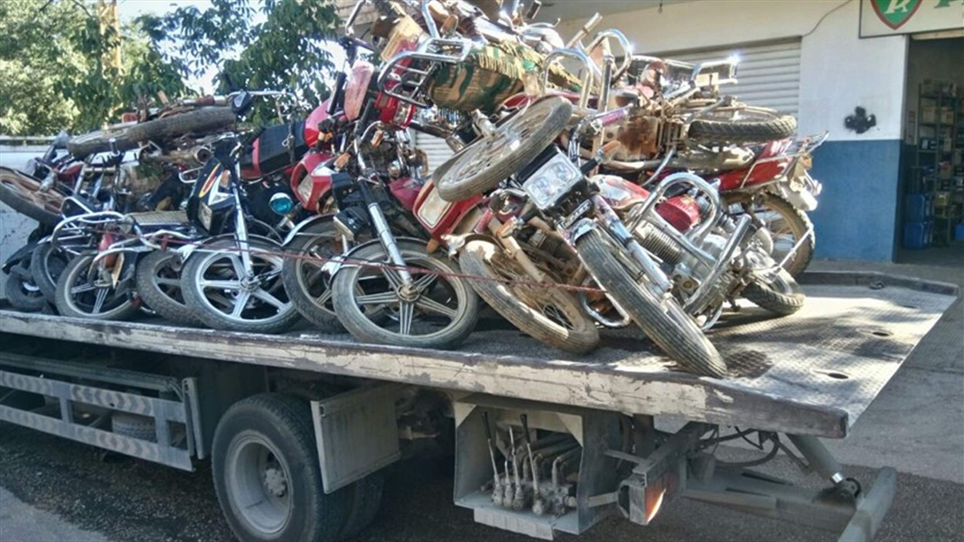 قوى الأمن: حجز 120 دراجة آلية وتوقيف عدد من المشتبه بهم
