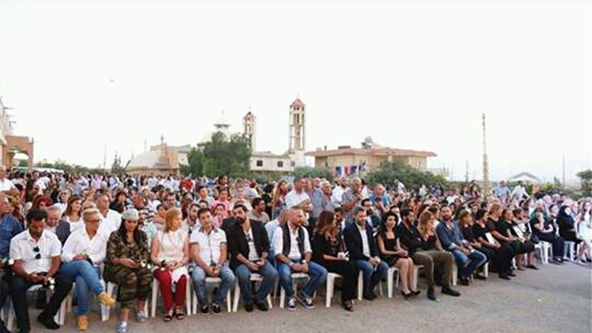 Qaa residents hold solidarity sit-in with fallen victims 