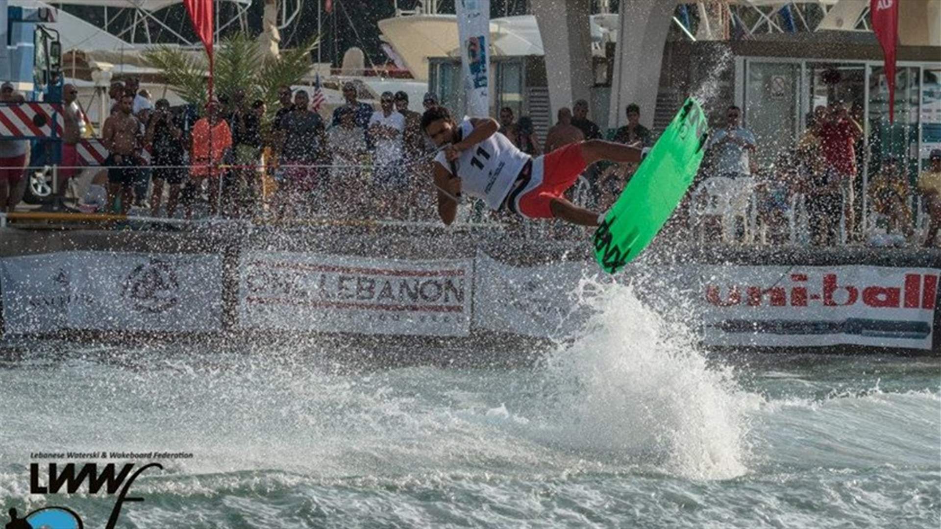 بطولة لبنان للألواح المائية وركوب الموج هذا الأحد 