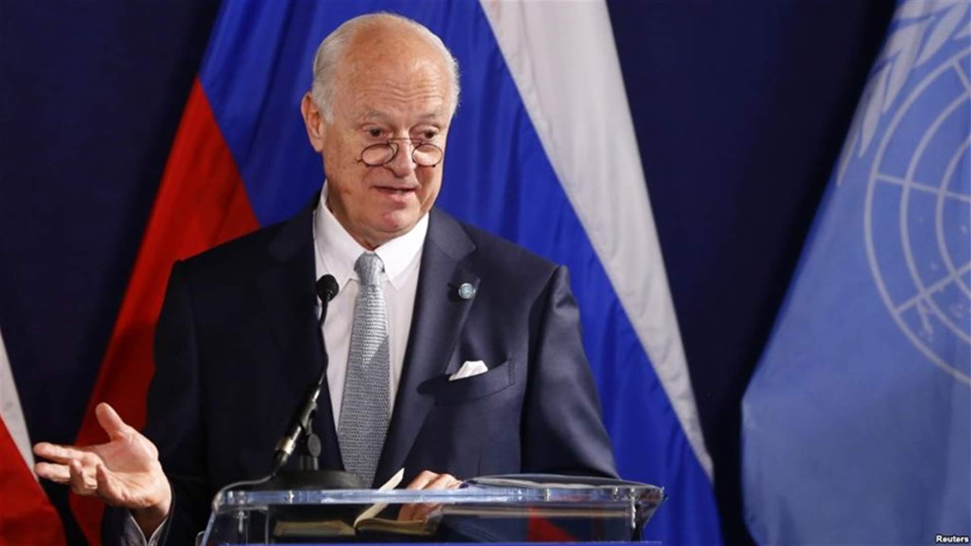 UN envoy hopes Geneva meeting will pave way for Syria peace talks