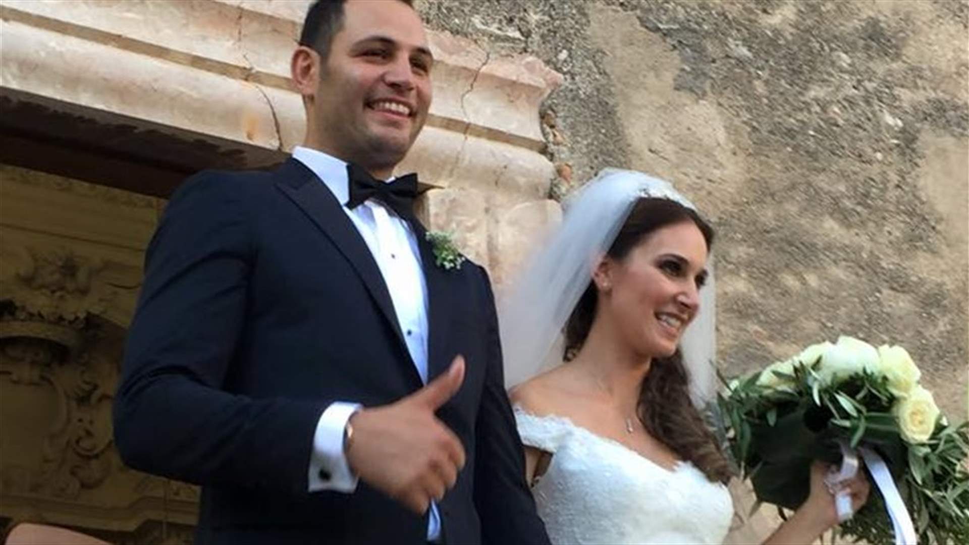 بالصور: حفل زفاف باسم بلعة المميّز في صقلية 