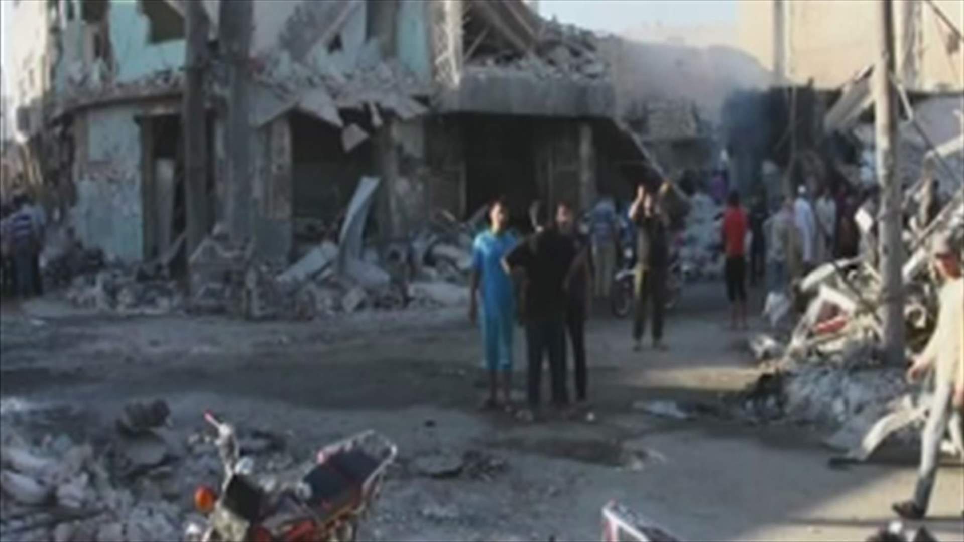 19 قتيلا مدنيا في غارات وقذائف في مدينة حلب وريفها